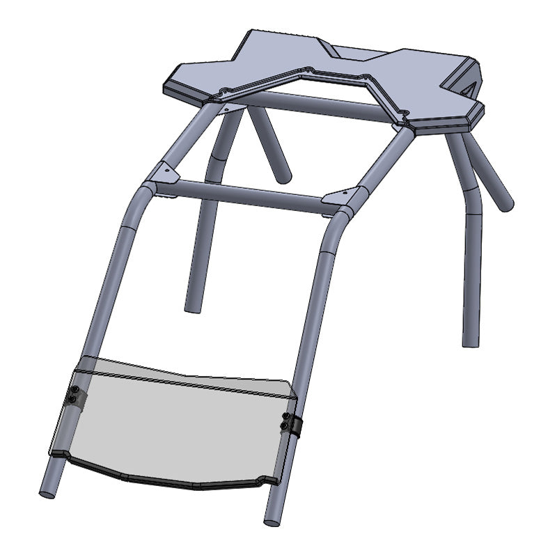 SHORT WINDSHIELD (HARD COAT) POLARIS RZR RS1