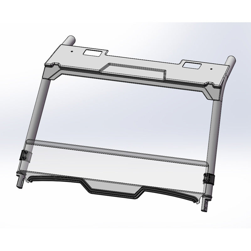 SHORT WINDSHIELD (HARD COAT) POLARIS RZR XP 1000 19-22