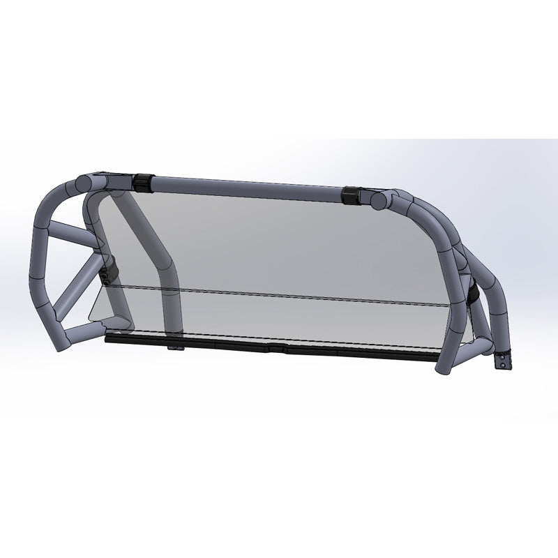 REAR WINDSHIELD (HARD COAT) POLARIS RZR PRO XP 20-22