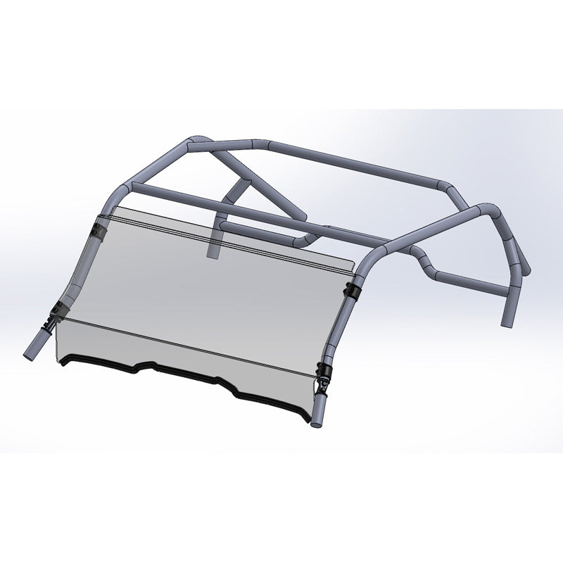 %FULL WINDSHIELD HC YAMAHA YXZ1000R 19-22