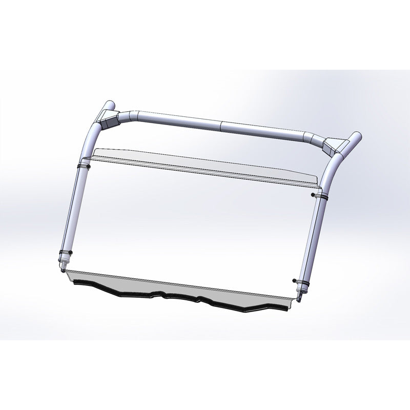 FULL WINDSHIELD (HARD COAT) YAMAHA WOLVERINE 16-18