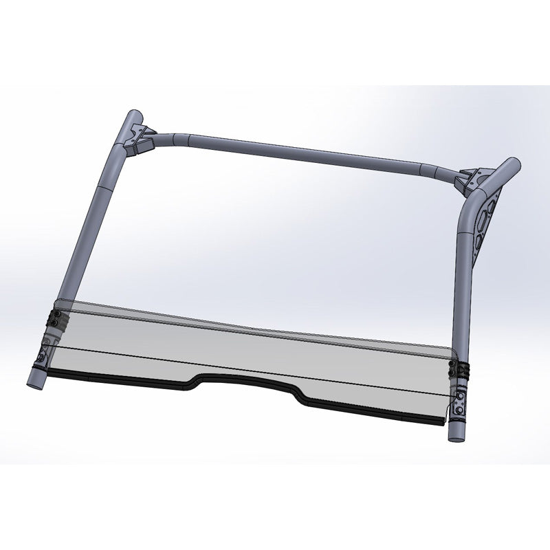 SHORT WINDSHIELD (HARD COAT) YAMAHA WOLVERINE 21-22