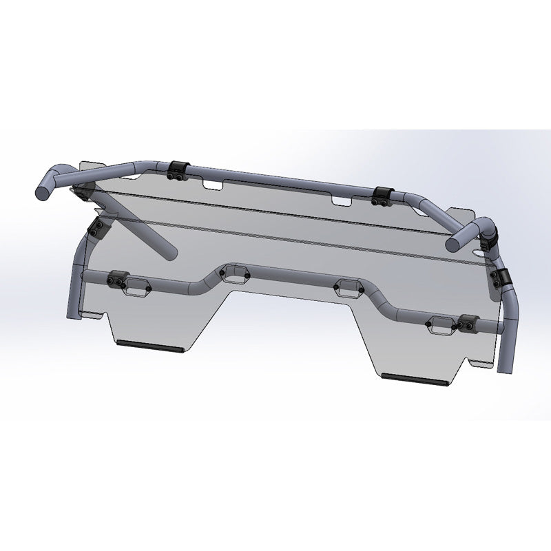 REAR WINDSHIELD YAMAHA YXZ1000R 19-22