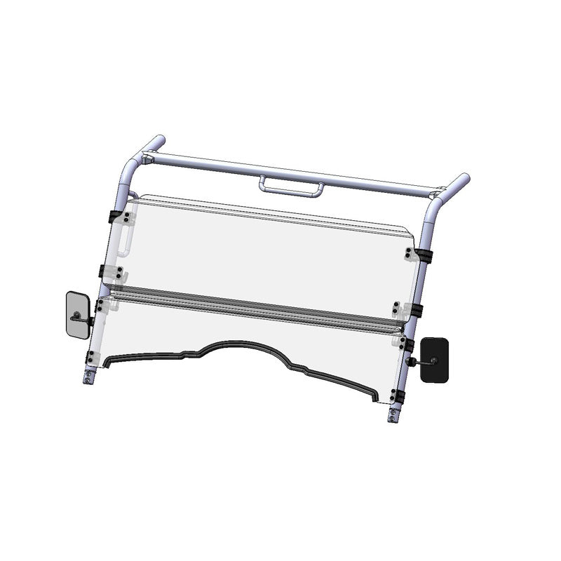 FULL TILT WINDSHIELD (HARD COAT) KYMCO UXV 500/700 14-18
