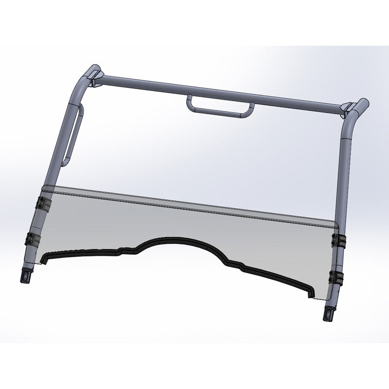 SHORT WINDSHIELD (HARD COAT) KYMCO UXV 700I 2018