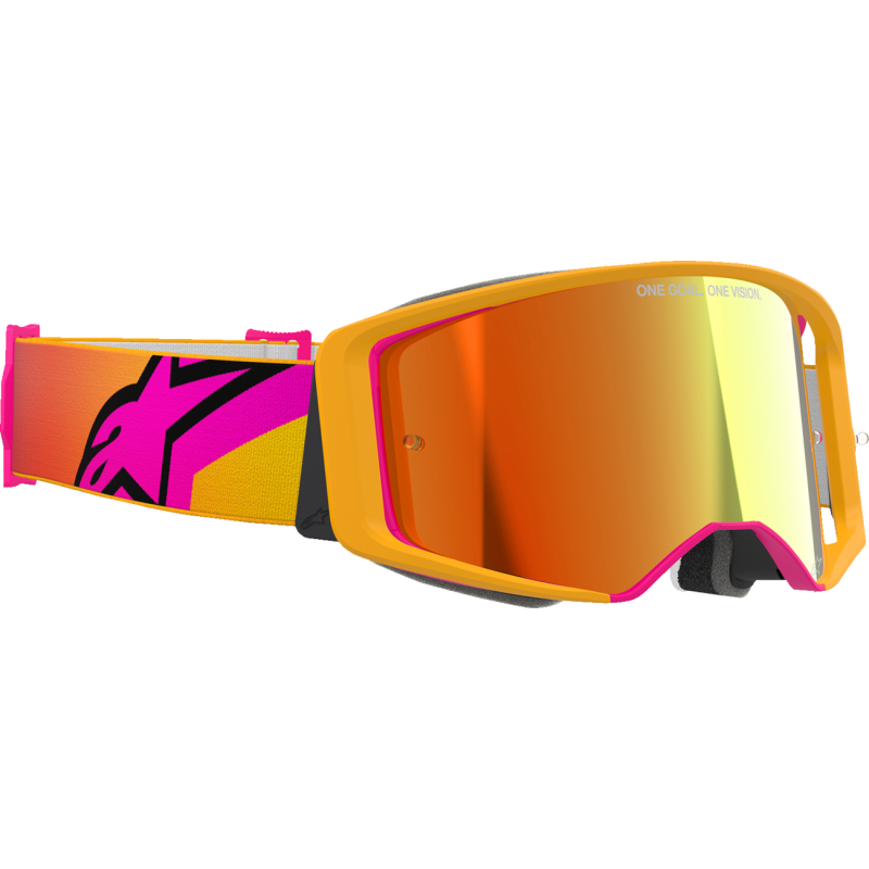 GOGGLE SUPERTECH CORP YLW/PNK/MIR RD