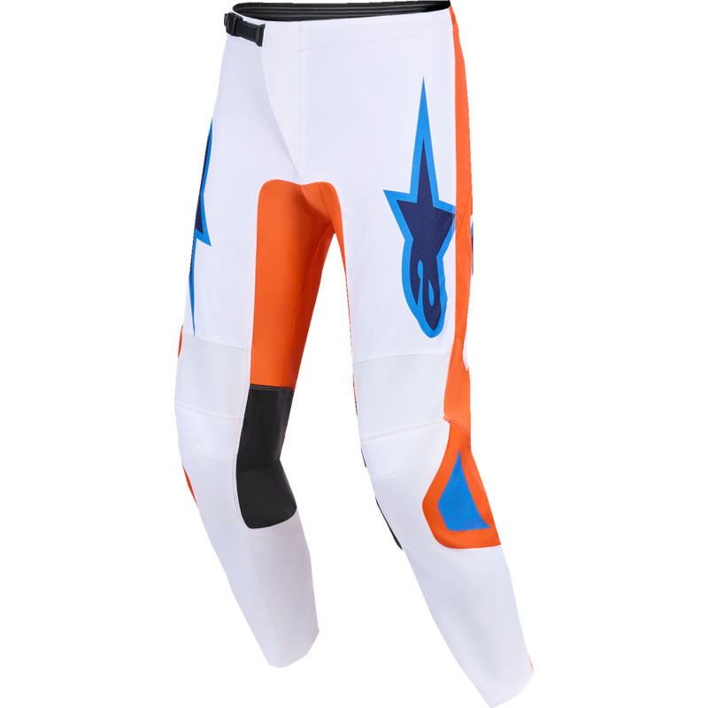 PANT FLUID GRID ORAN/BLUE 40