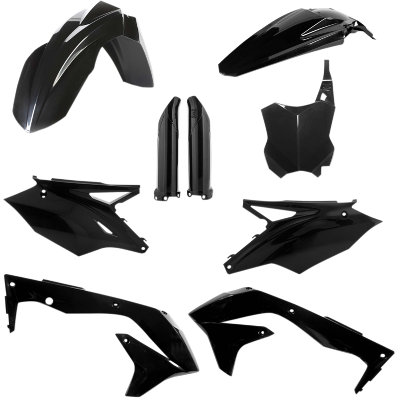 PLASTIC KIT F KX450F BK
