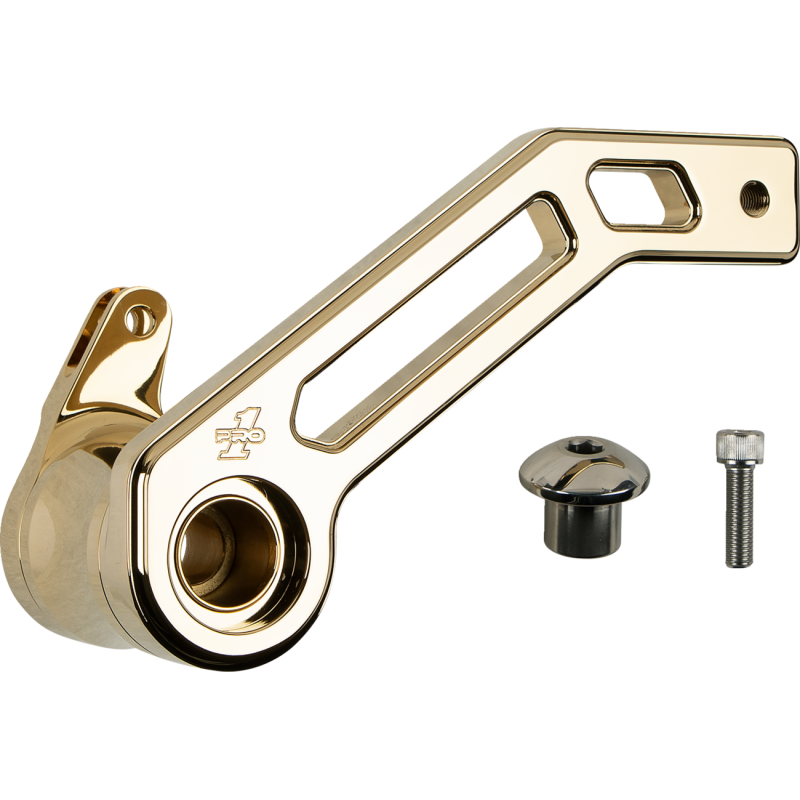 Touring Brake Arm, Gold Titanium Nitride Coated , 08-13 FLHT