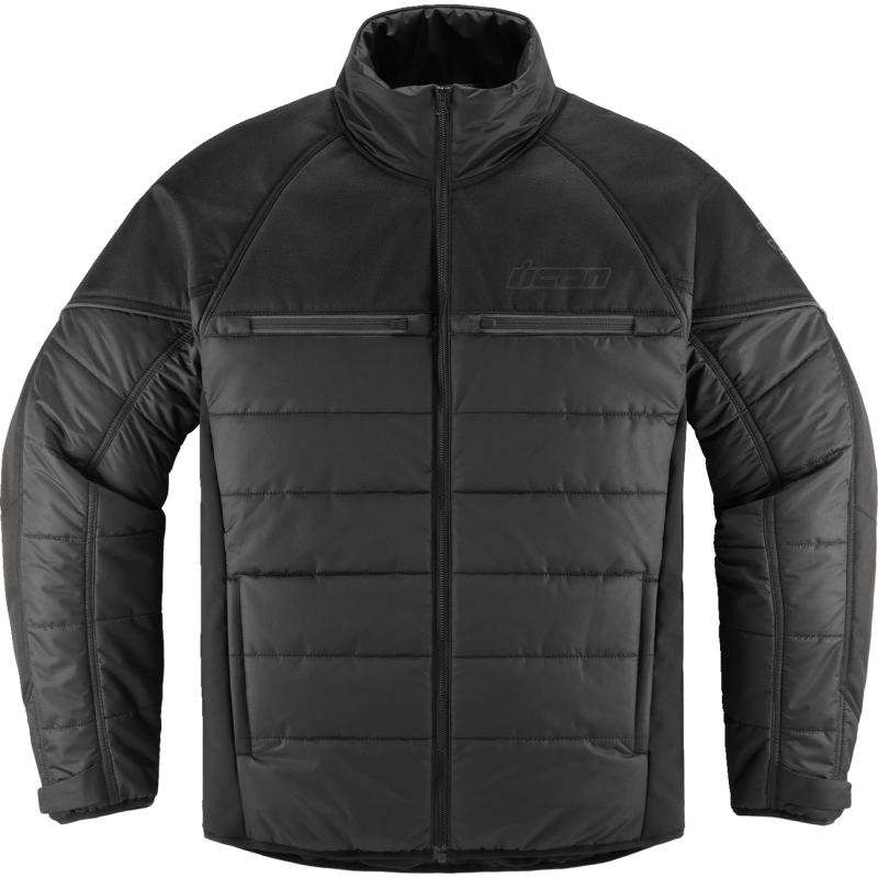 GHOST PUFFER JACKET BK/CH SM