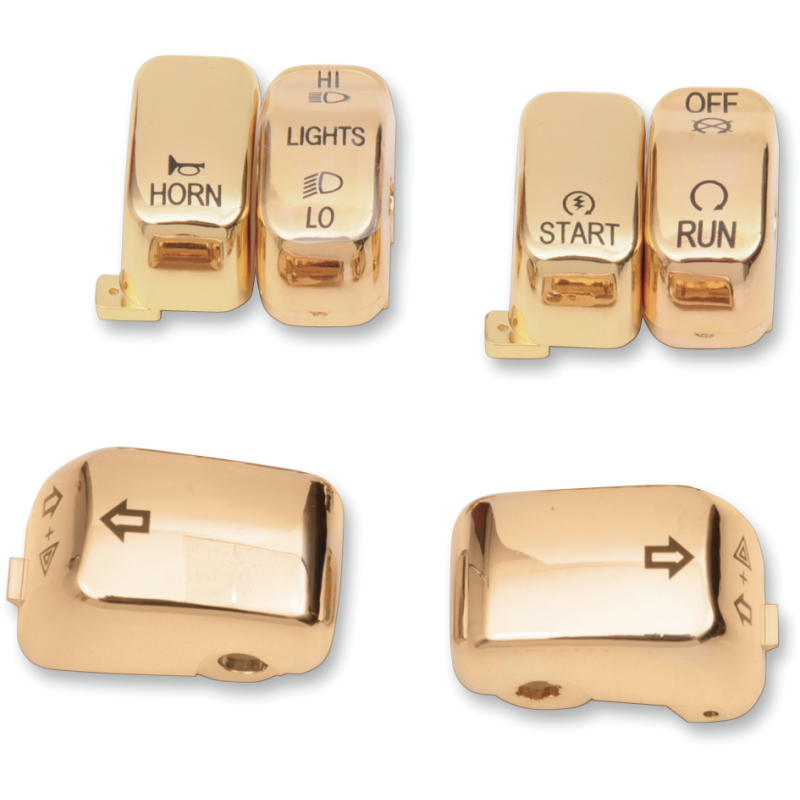 96-13 GOLD 6PC SWITCH CAP KIT