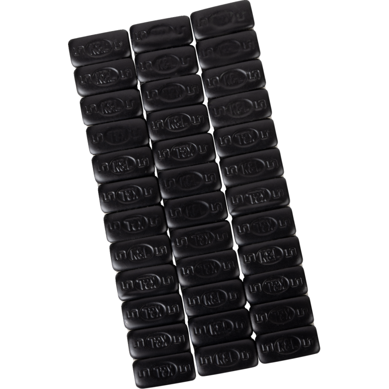 SDTEEL STICK ON WEIGHT BLK 5GR PK
