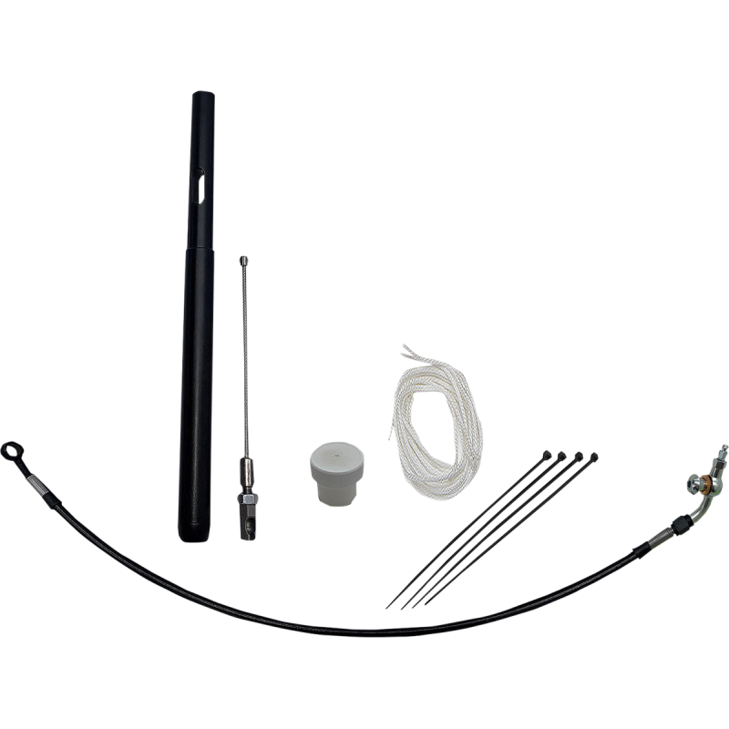 INSTALL KIT BLK 6" 21FLTR