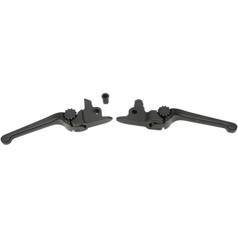 17-19 FLHR/FLHT ANTHEM LEVER SET BLK