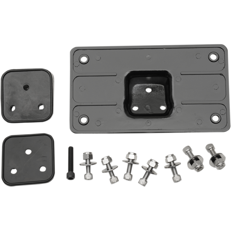55-UP BLK LIC PLATE MOUNT