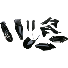 PLASTIC KIT- FULL KX250F:13-13 BLACK