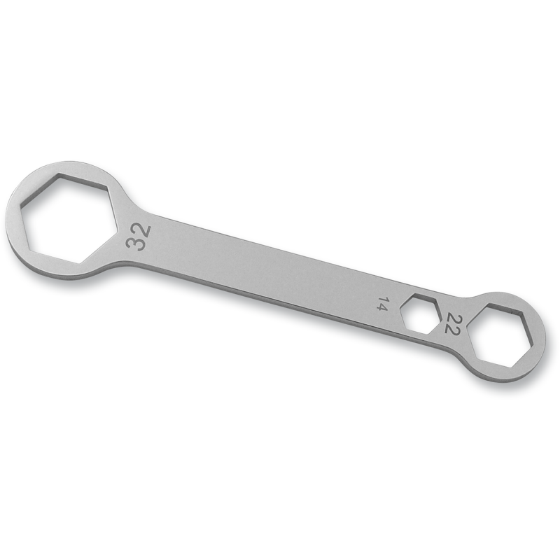 CRUZTOOLS 14X22X32 MM COMBO AXLE WRENCH