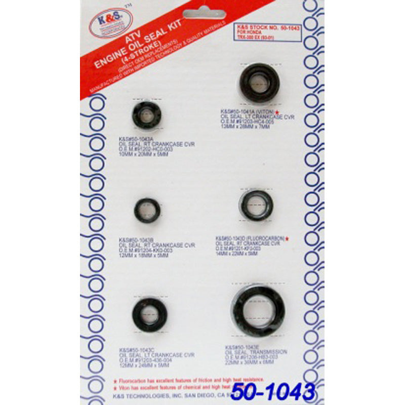ENGINE OIL SEALS KIT