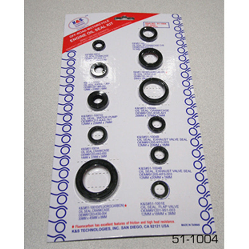 ENGINE OIL SEALS CR125 04-07 11/PCS.