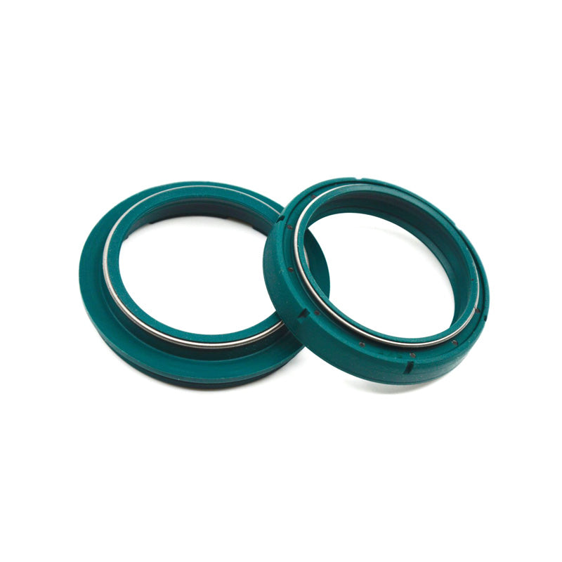 SEALS KIT SINGLE LIP GREEN (1 OIL-1 DUST) KAYABA 43 MM GREEN COLOR