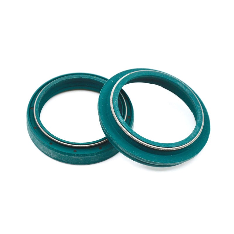 SEALS KIT SINGLE LIP GREEN (1 OIL-1 DUST) MARZOCC 43 MM GREEN COLOR