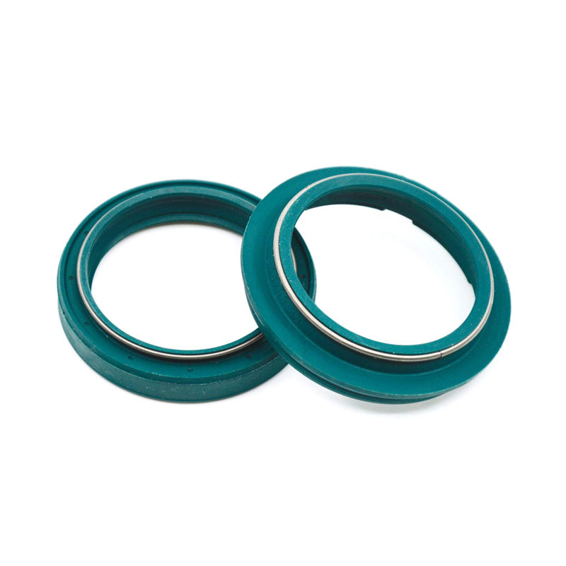 SEALS KIT SINGLE LIP GREEN (1 OIL-1 DUST) OHLINS 43 MM GREEN COLOR