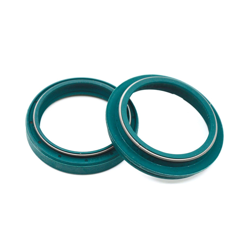 SEALS KIT SINGLE LIP GREEN (1 OIL-1 DUST) SHOWA 43 MM GREEN COLOR
