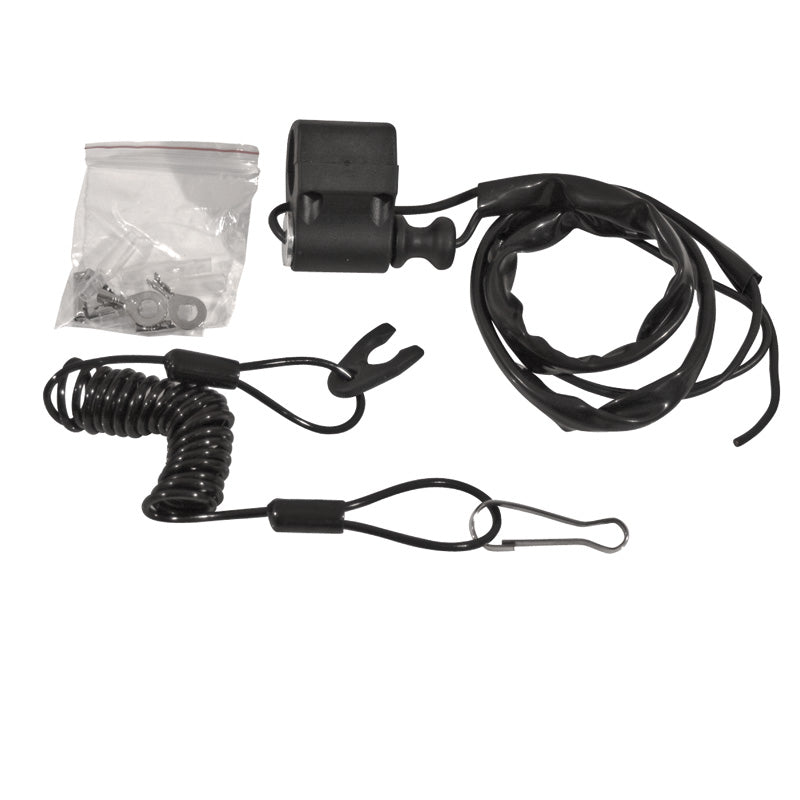 RACER'S KILL SWITCH CORD BLACK (038-0090)