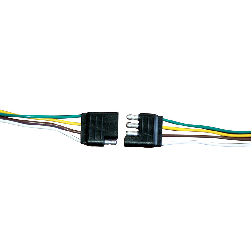 4-POLE FLAT CONNECTOR MALE /FEMALE.