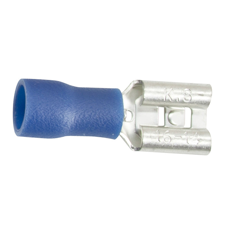 1/4 FEMALE FLAT 10/PCS INSUL.ELEC.CON.50-2004.