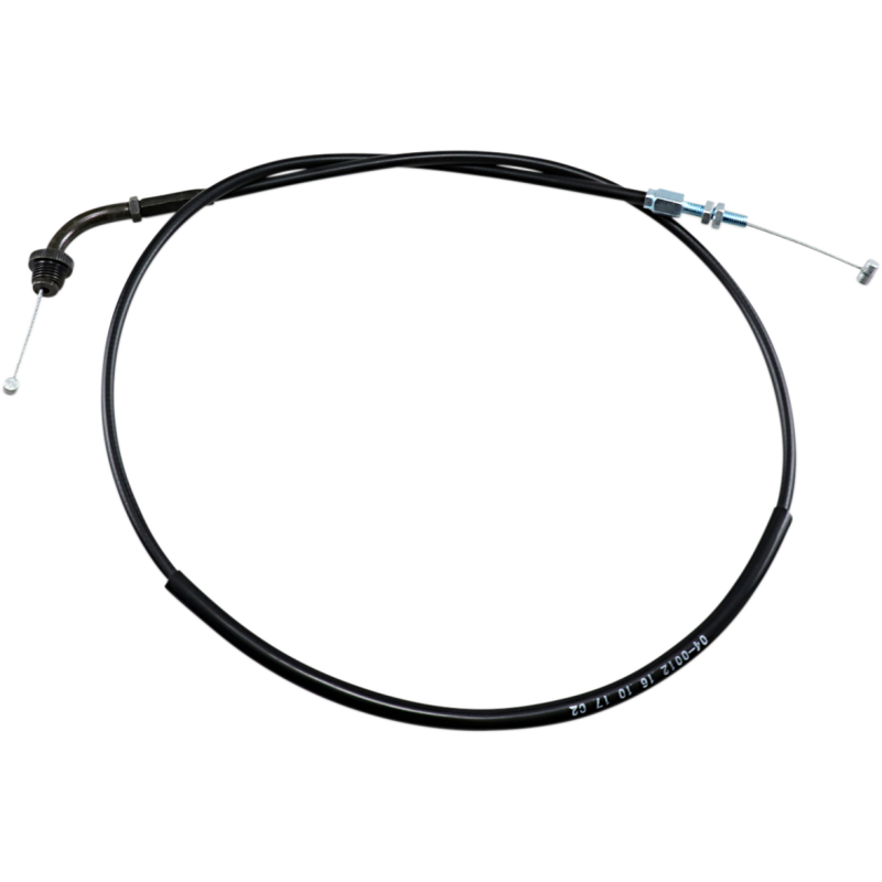 THROTTLE CABLE BLACK VINYL