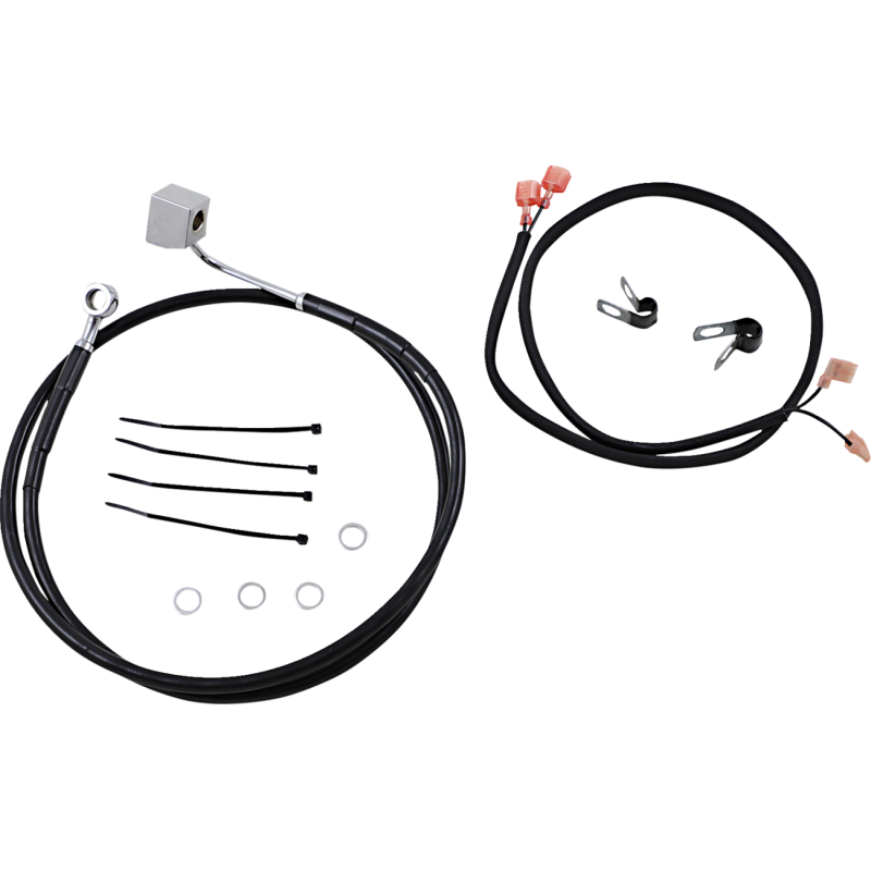 87-99 FLSTC RR S/B BRAKE LINE KIT