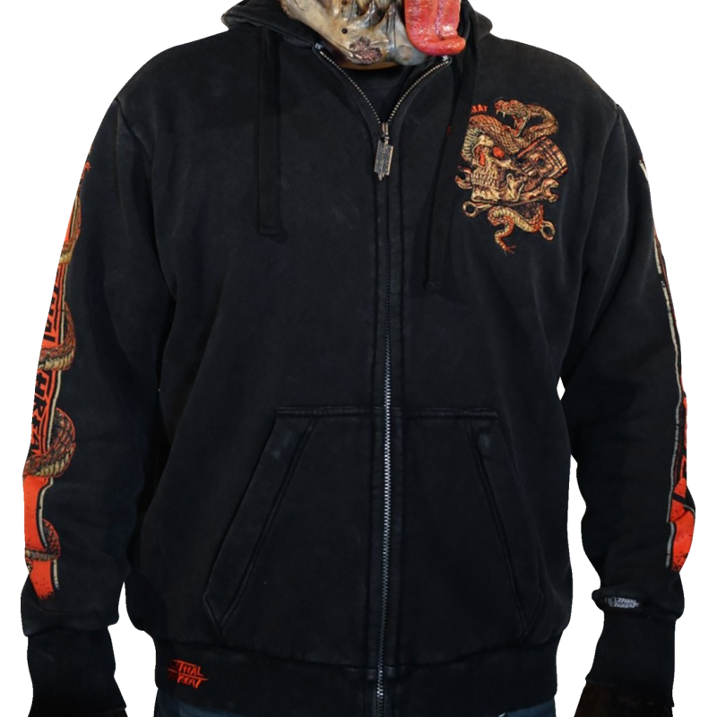 HOODY VENOM VELOC BK 2XL