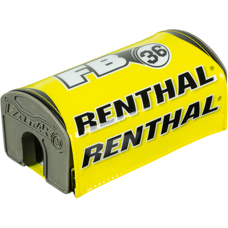 RENTHAL FATBAR36 BAR PAD YELLOW/WHITE/BLACK P344