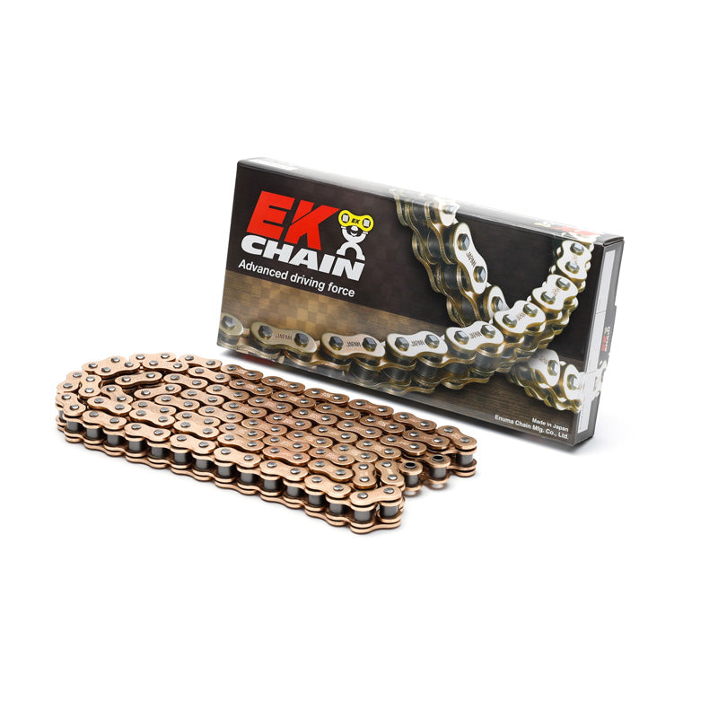 525SROZ2 CHAIN 124L (GOLD)  RIVET-LINK