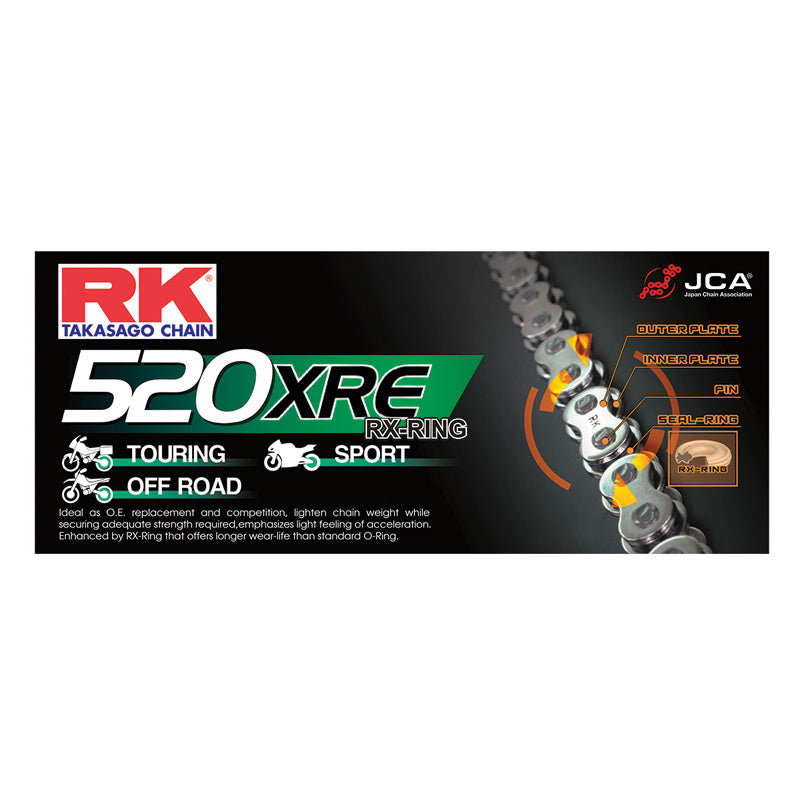 520XRE CHAIN 100L-RL STEEL