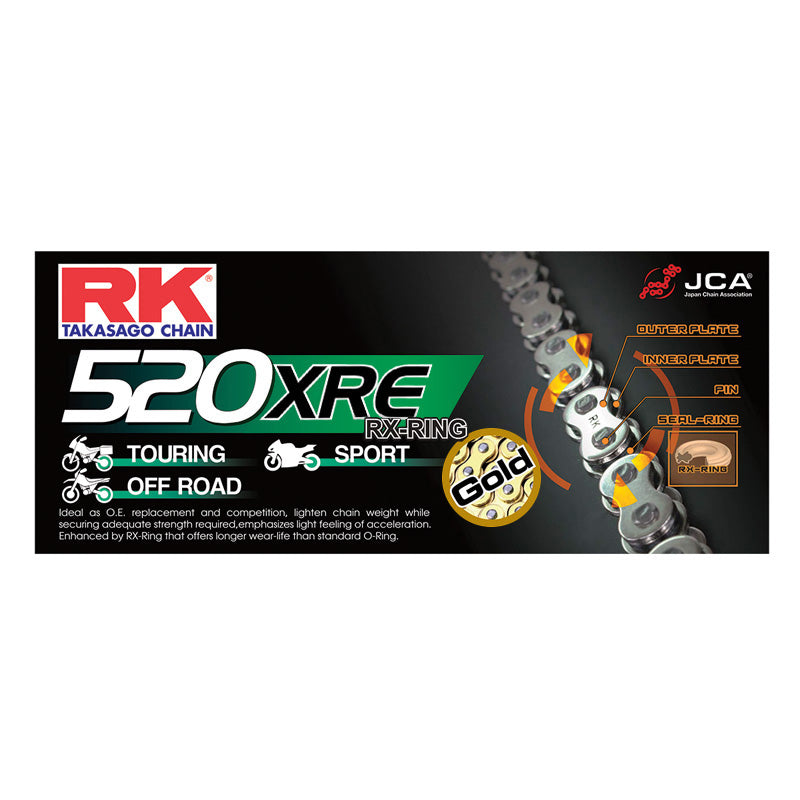 GB520XRE CHAIN 100L-RL GOLD