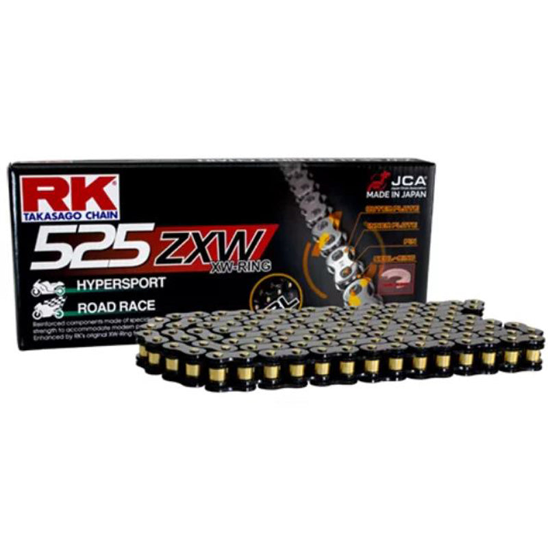 BL525ZXW CHAIN 120L-RL BLACK GOLD PIN