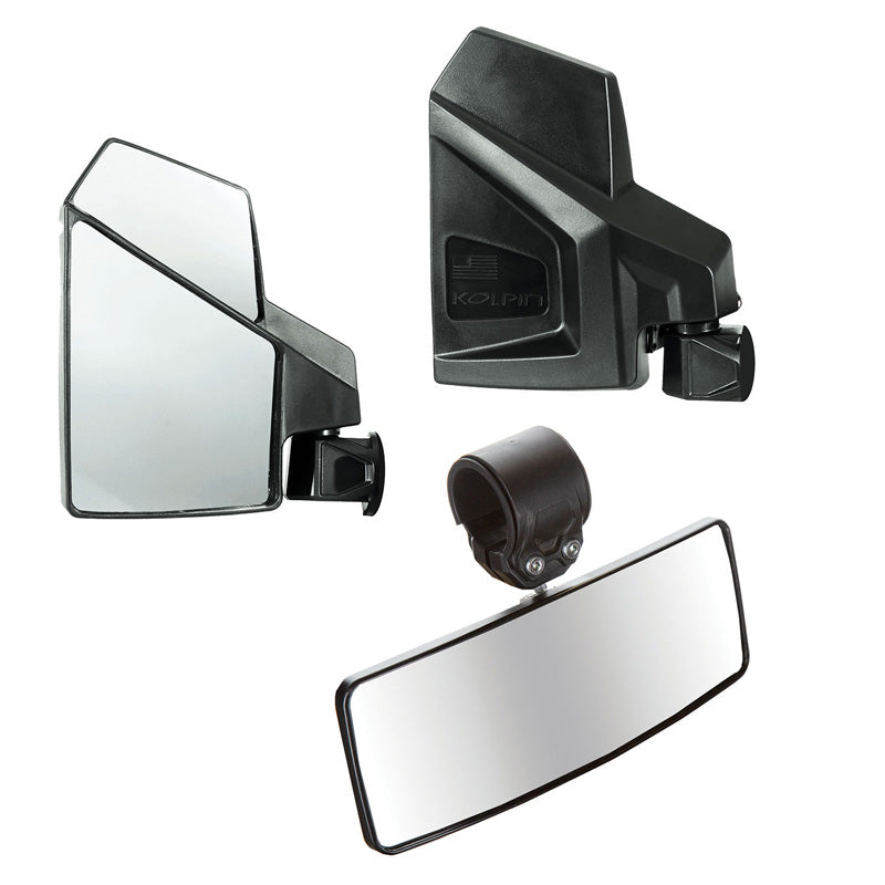 UTV SIDE AND REAR MIRROR COMBO