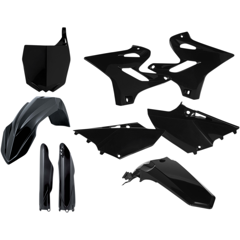 Plastic Kit- FULL YZ125/250:15-15 black