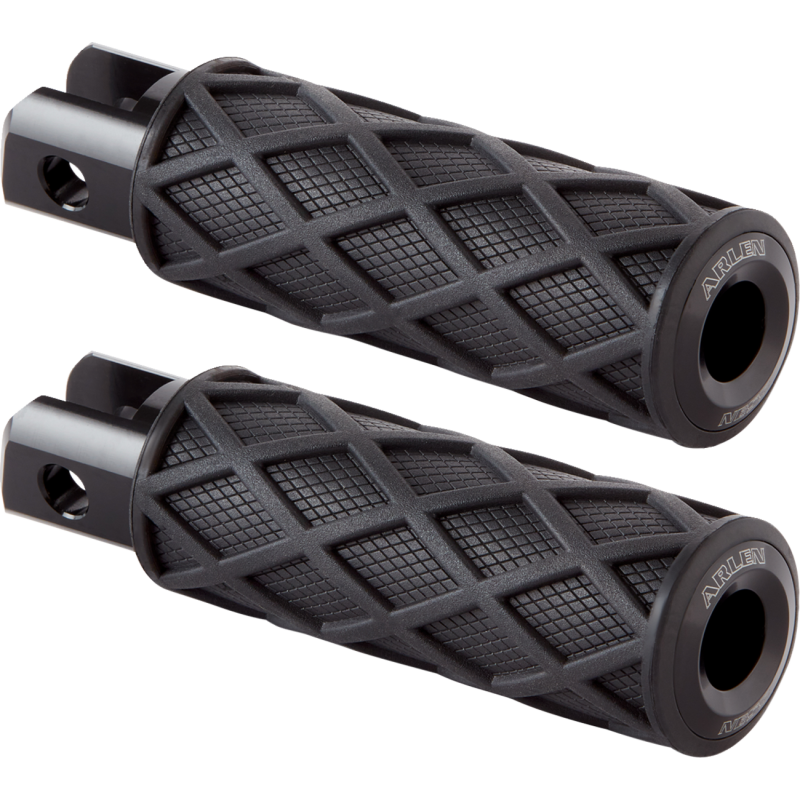 FOOTPEGS DRIVER DIAMOND, BLACK