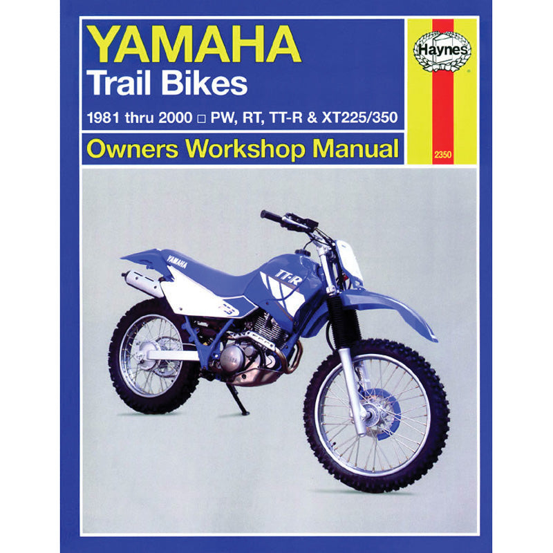 YAM PW/RT/TT-R/XT 50-350 DIRT 81-00 HAYNES.