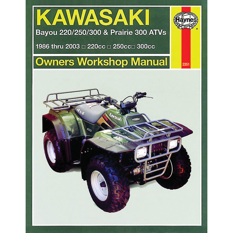 KAW KLF220/250/300/KVF300 86-03 HAYNES.