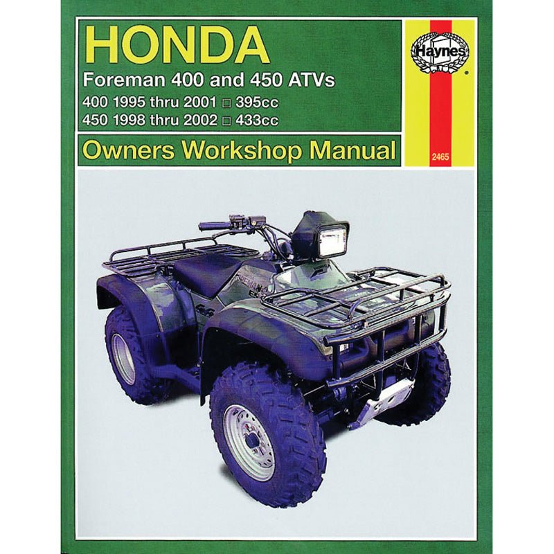 HON TRX400 95-01, TRX450 98-02 FOREMAN HAYNES.