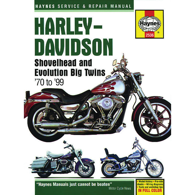 HAYNES MANUAL DELUXE HARLEY BIG TWINS 70-99