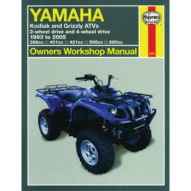 YAMAHA KODIAK  GRIZZLY ATV 93-05.