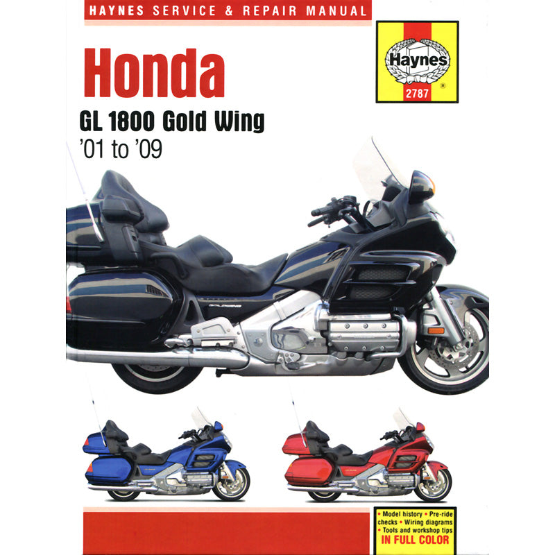 HON GL1800 01-09 GOLD WING HAYNES DELUXE.