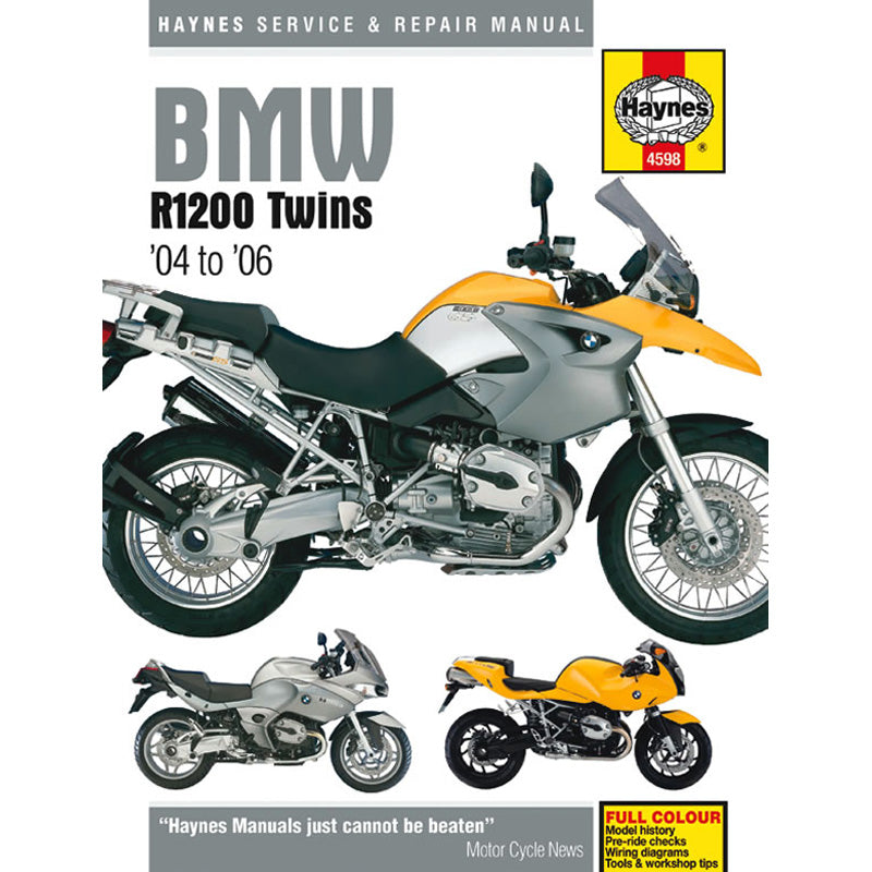 HAYNES DELUXE MANUAL BMW R1200GS/RT/S 04-09
