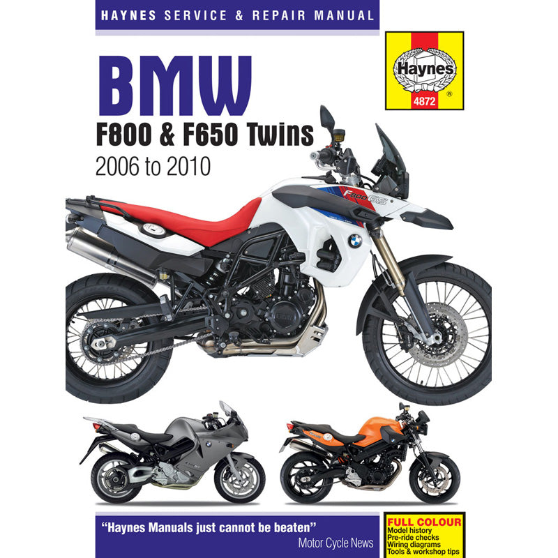 HAYNES MANUEL BMW F650/800 TWINS 06-10