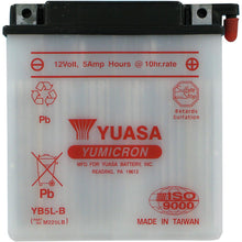 YUASA YUMICRON HIGH PERFORMANCE CONVENTIONAL BATTERY (ACID SOLD SEPARATELY)